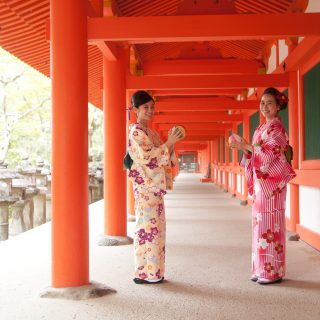 奈良の世界遺産を着物で巡りましょう！Experience “Japan” while wearing kimono in Nara,  the ancient first capital.